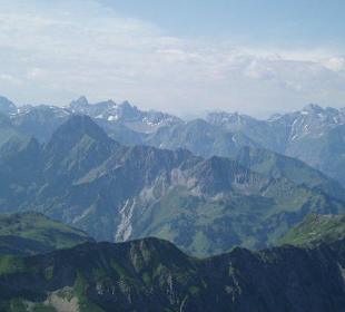 Auf der Gipfelstation