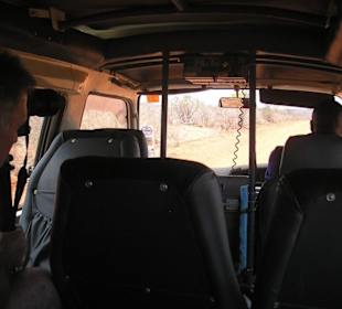 Ein Minibus ganz für uns allein