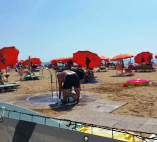 Waschplatz für die Hunde