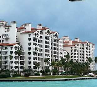 Blick auf Fisher Island