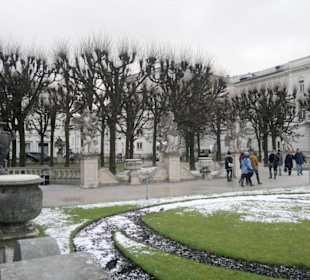 Schloss Mirabell im Winter