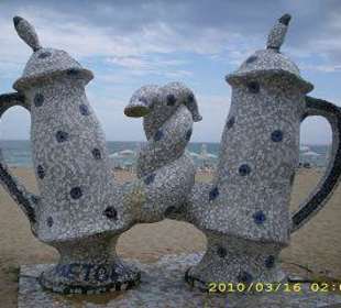 Eine lustige Duschanlage 