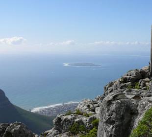 Ausblick auf Robben Island