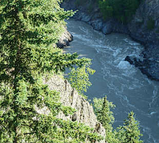 Blick in den Hagwilget Canyon 