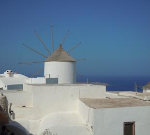 Windmühle in Oia