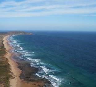 Philip Island vom Helikoper aus