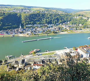 Blick zur Burg