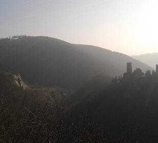 Rückblick auf die Burg