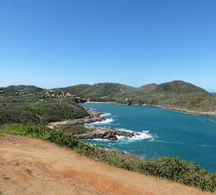 Halt in einer Badebucht