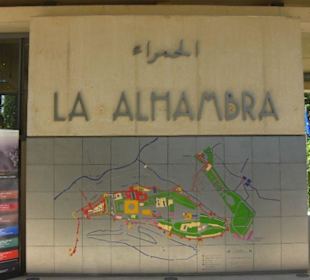 Karte Alhambra