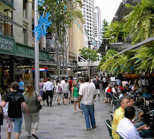Flanieren auf der Queenstreet