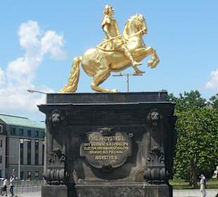 Der goldene Reiter!