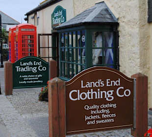 Land's End  in Cornwall