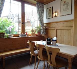 Blick in die Gasträume der Brauerei Knoblach