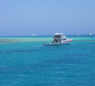 Auf dem Weg zur Giftun Insel