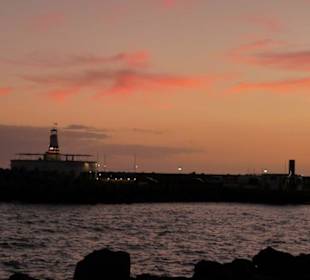 Sonnenuntergang am Leuchtturm