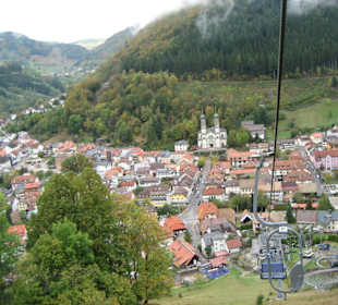 Ausblick vom hochfahren