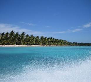 Fahrt mit Schnellboot nach Saona