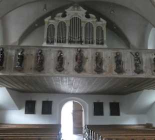 In der Kirche St. Sebastian in Ramsau