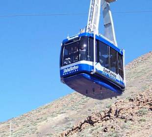 Seilbahn zum Teide 