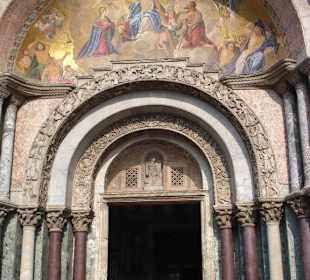 Portal vom Markus-Dom, Venedig