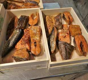Räucherfisch-Kisten bei Franke
