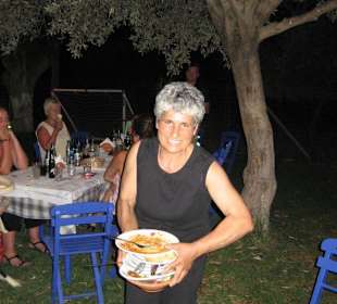 Maria bei der Arbeit