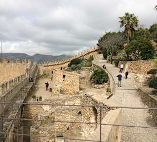 Im inneren der Burganlage