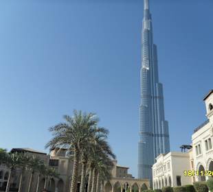 Blick auf den Burj Khalifa