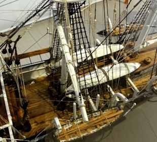 Modell eines Walfängers