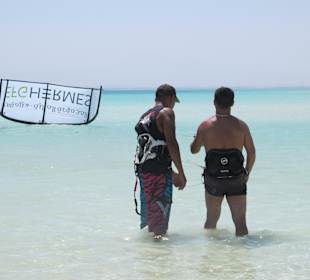 Teaching on the white Island