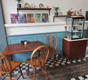 In den Gasträumen des Caffè 57½