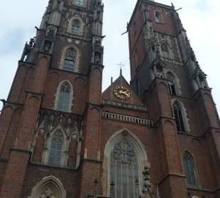 Der Dom von Wrocław / Breslau: Außenansicht
