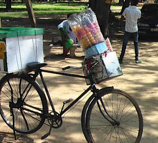 Eisverkauf zum tempel