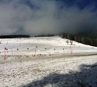 Auch die Pisten noch im März in Ordnung