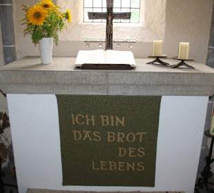 Altar in der Kapelle