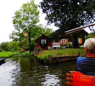 Auf der Kahnfahrt durch den Spreewald