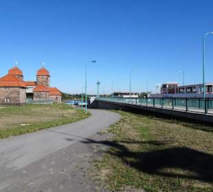 Die Schleusenanlage am Wasserstraßenkreuz Minden