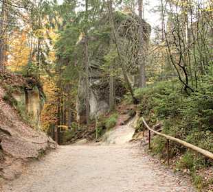 Skalne miasto - droga