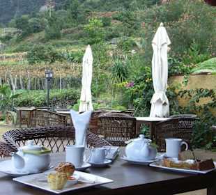 Tea House Quinta do Arco mit Gartenblick
