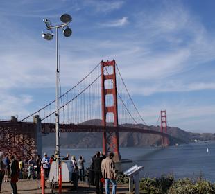 Tablice informacyjne pod Golden Gate