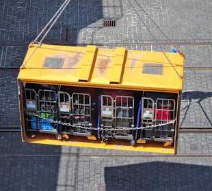 Gepäckverladung am Columbus Cruise Center