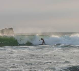 Surfer am Playa Pelada