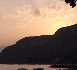 Garda bei Abend