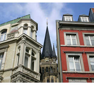 In der Aachener Innenstadt