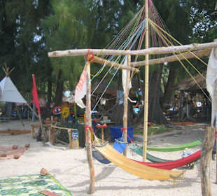 Strandszene neben Mr.Wee