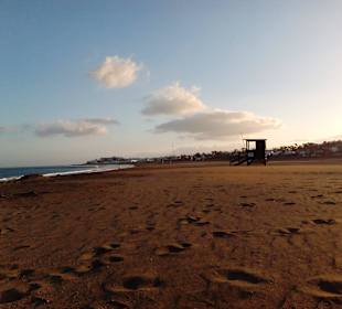 Strand vor dem Hotel La Geria