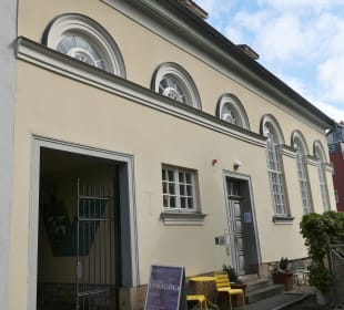 Blick zur Kleinen Synagoge von Erfurt
