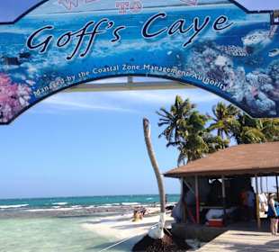Goffs Caye Miniinsel