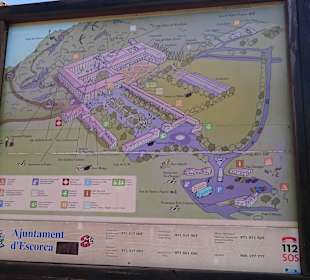 Lageplan vor Ort